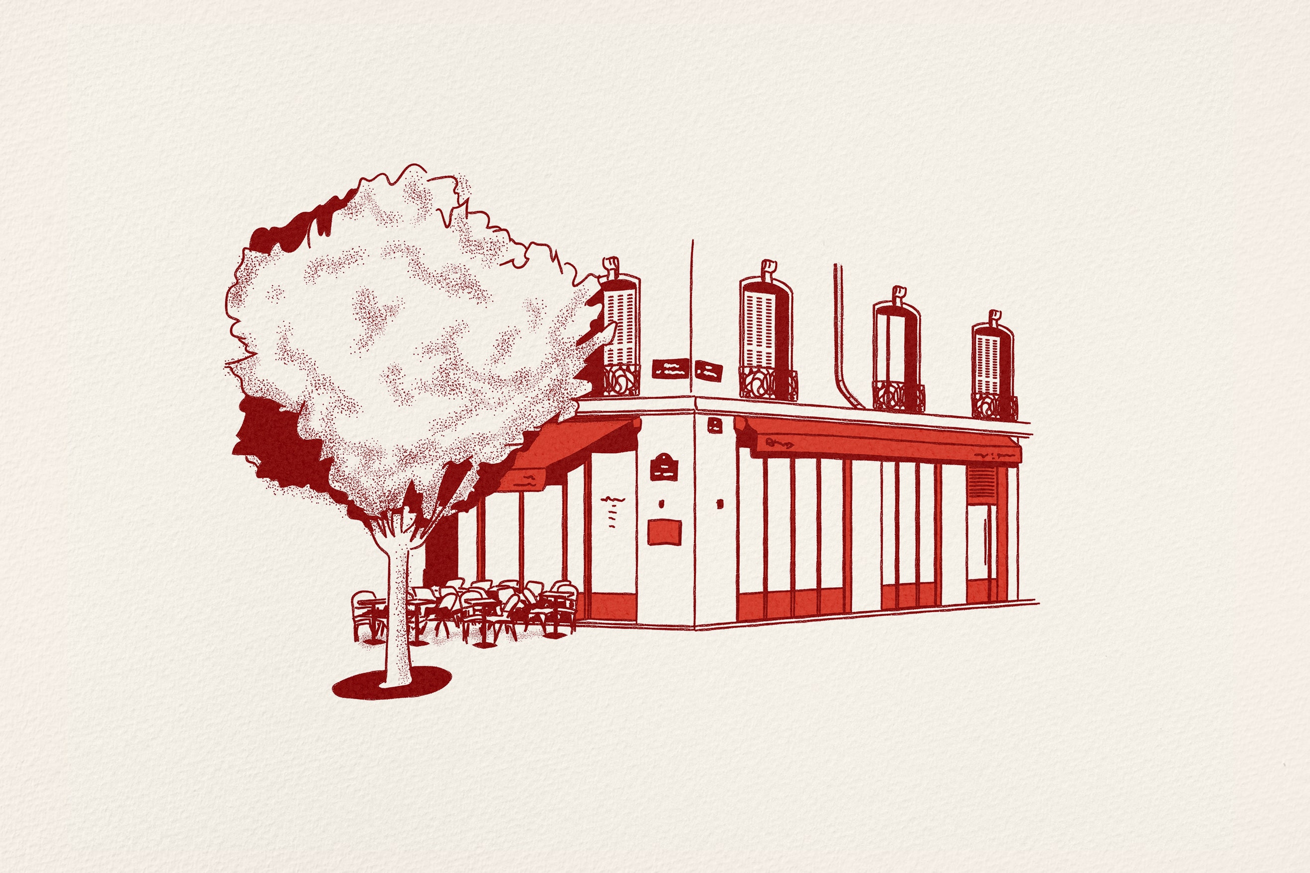 Agapes : branding of a restaurant in Paris © Pierre d'Alteroche