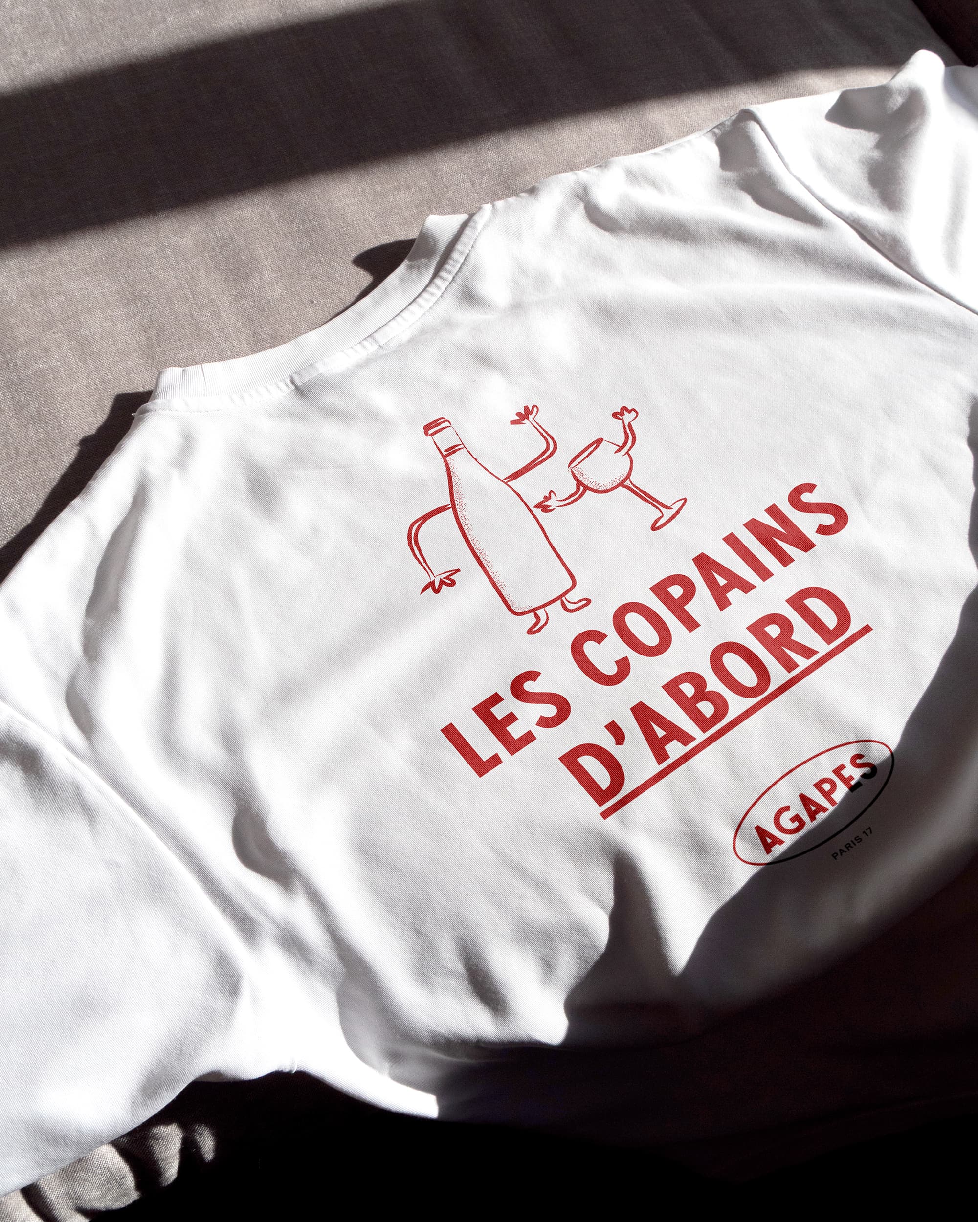 Agapes : branding of a restaurant in Paris © Pierre d'Alteroche