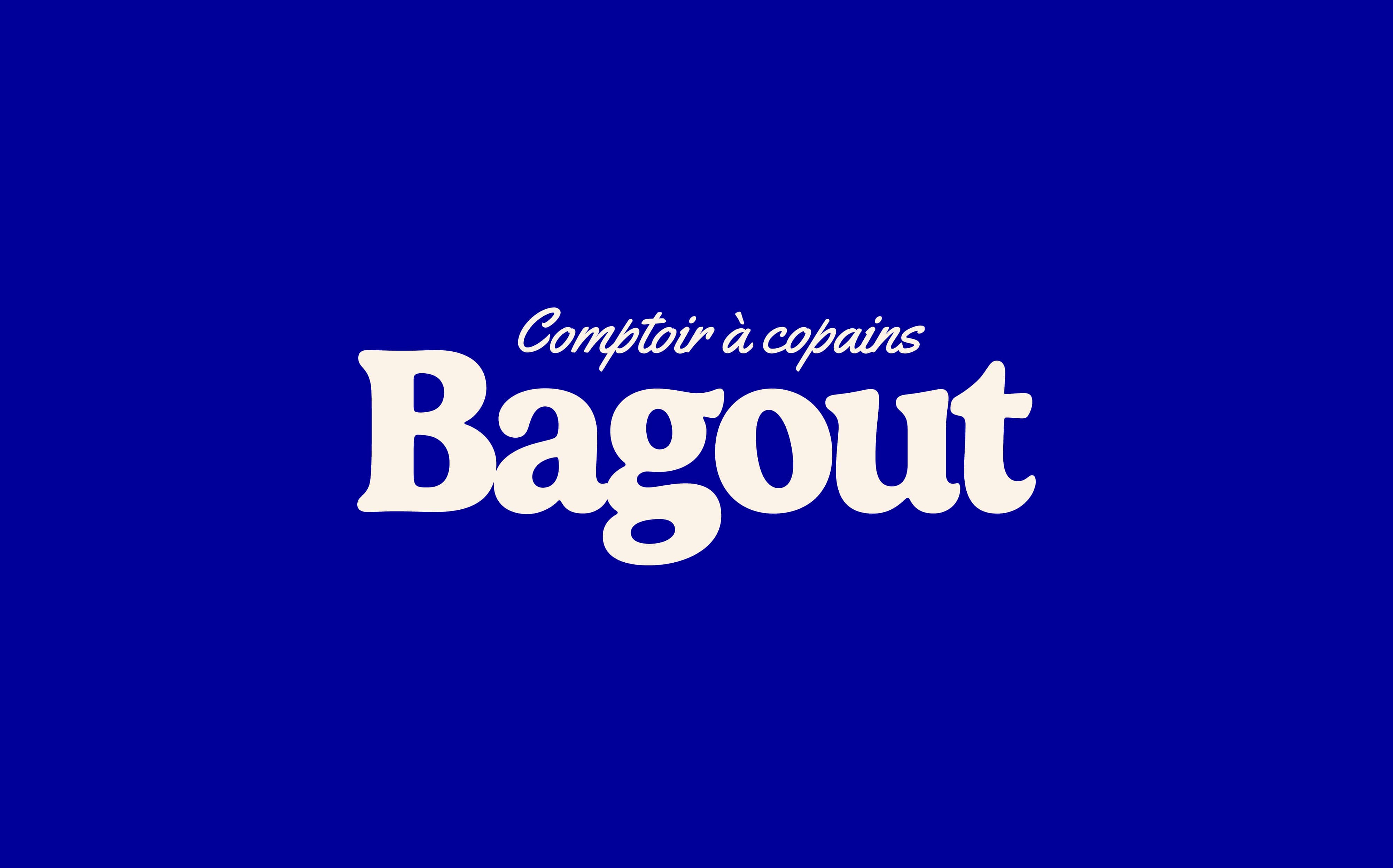 Bagout : branding of a bistrot in La Rochelle © Pierre d'Alteroche
