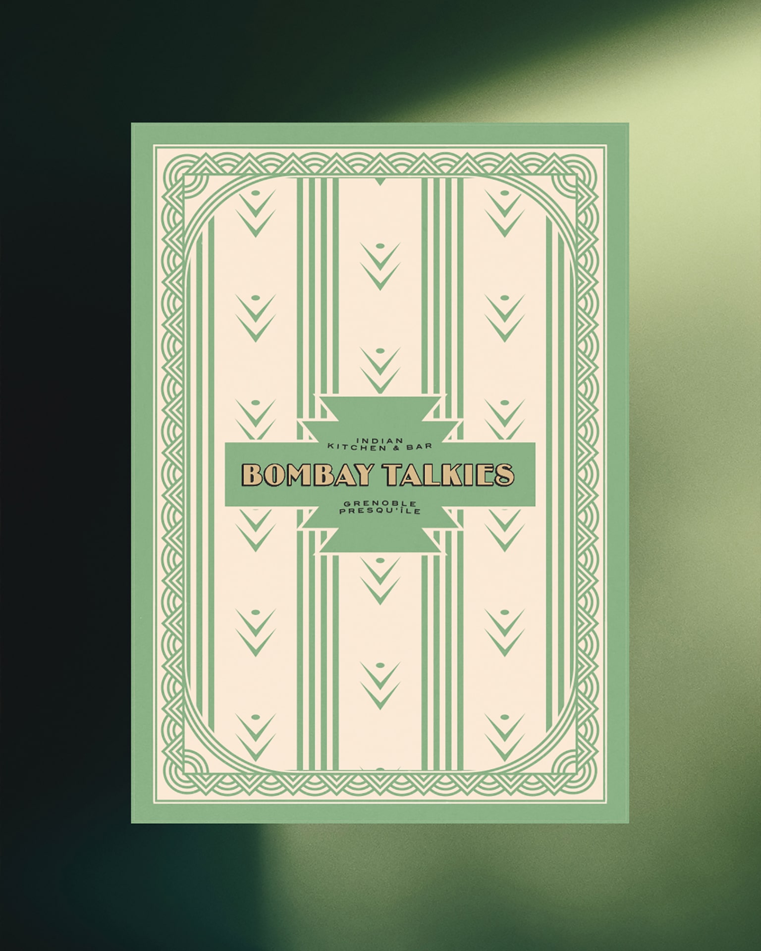 Bombay Talkies : branding of an indian kitchen & bar © Pierre d'Alteroche