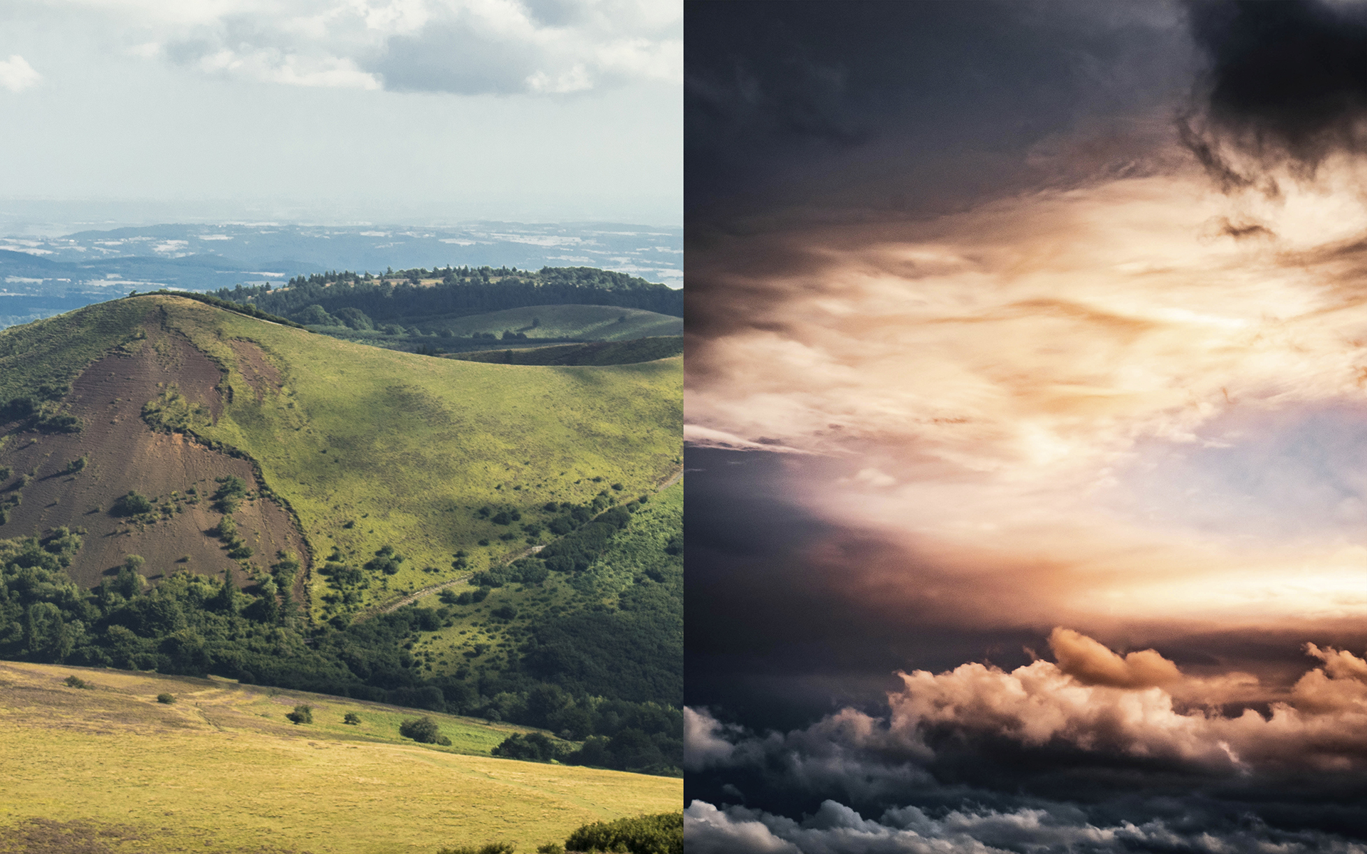 Photography and screen printing about high french landscapes © Pierre d'Alteroche