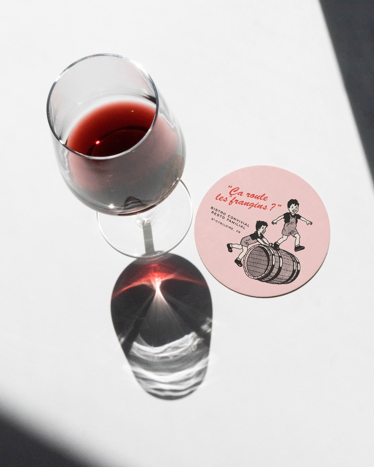 La Grange des Frangins : branding of the restaurant © Pierre d'Alteroche