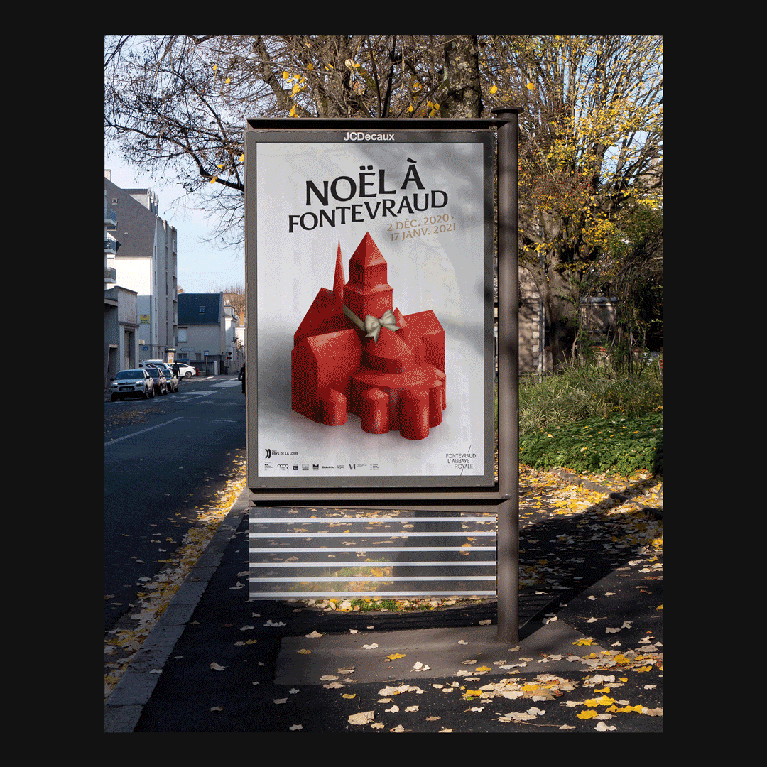 Noël à Fontevraud : print © Pierre d'Alteroche