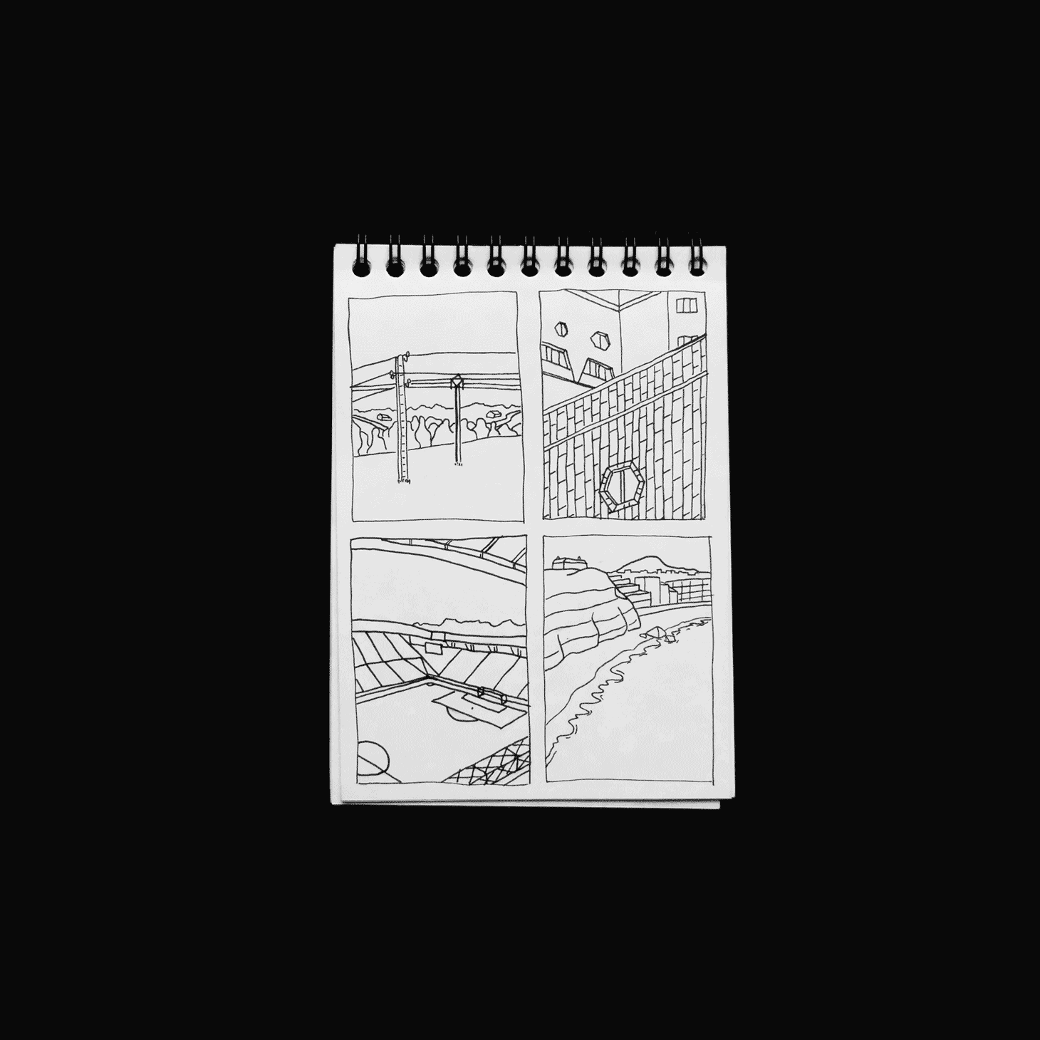 Series of postcards from France © Pierre d'Alteroche