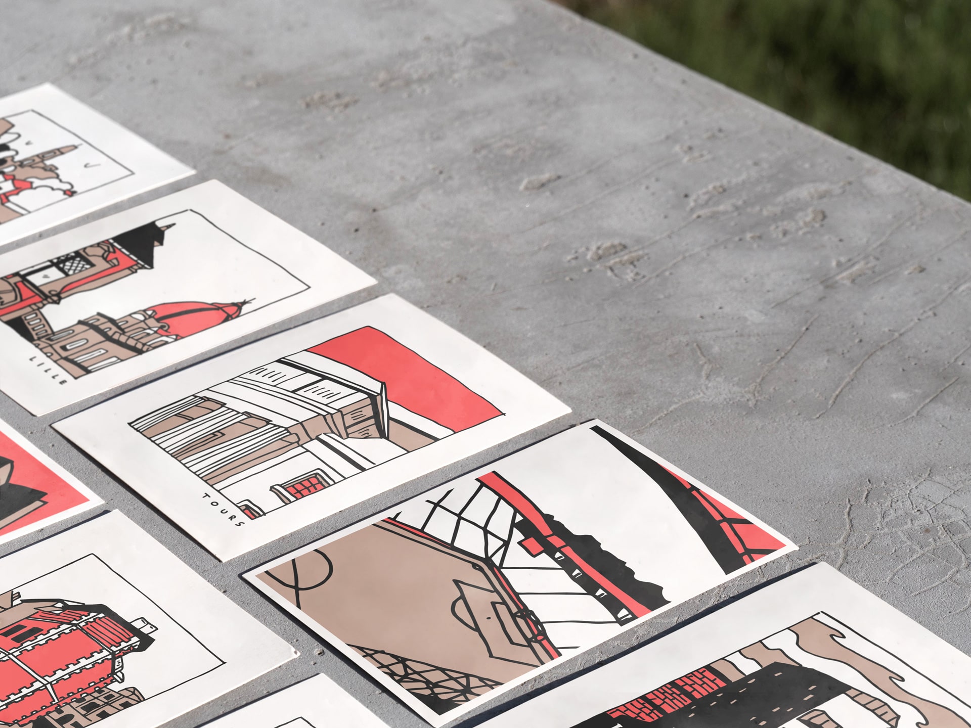 Series of postcards from France © Pierre d'Alteroche