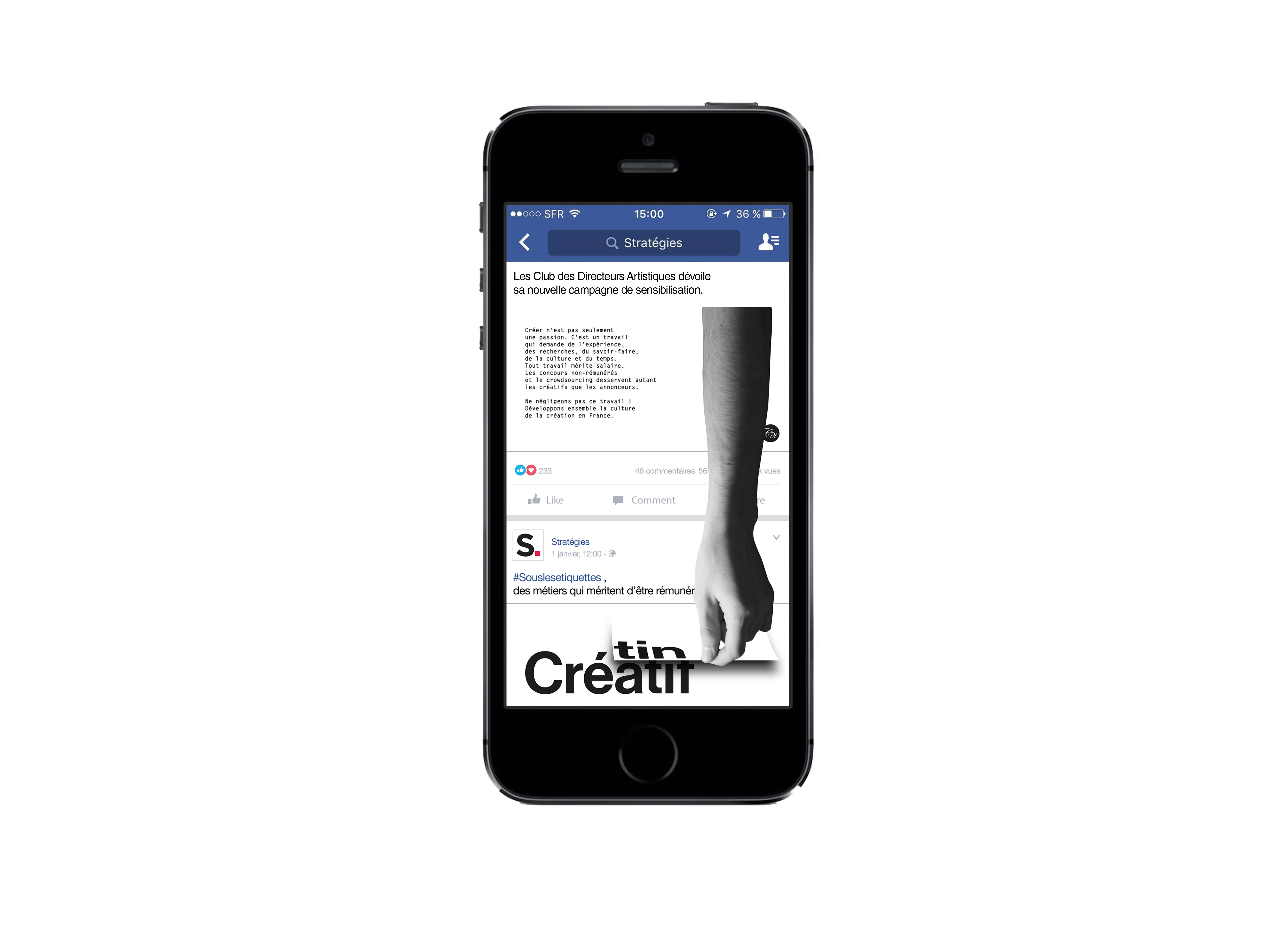 Sous les étiquettes : Club des DA awarded campaign against stereotypes about creative jobs © Pierre d'Alteroche